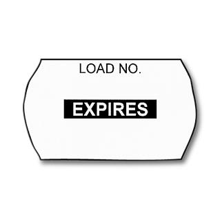 HEALTHMARK INDUSTRIES Healthmark Expiration Labels H369013 12 Roll - MDL-HMKH369013