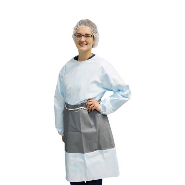 Healthmark Industries Disposable AAMI Level 4 Wraparound PP SMS Decontamination Gowns - HMKMN1104X