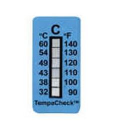 Healthmark Industries TEMP-90 TempaChek 90 Irreversible Thermometer, 90?? - 140??F - MDL-HMKTEMP90 - 10 Each