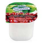 Thick & Easy Thickened Juice, Cranberry Juice, Nectar Consistency (Iddsi Level 2), 4 oz., Teas - 39705 - 24 Each