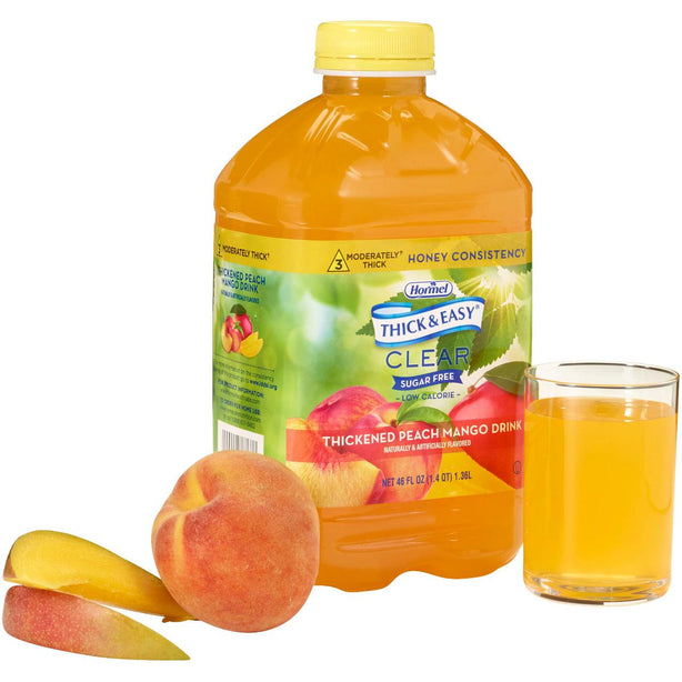 Thick and Easy Clear Sugar-Free Peach Mango Drinks - 79018 - 6 Each - MDL-HML79018