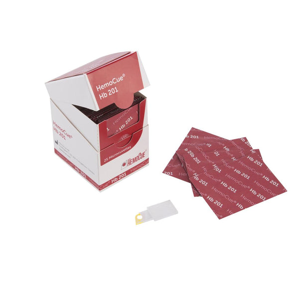 HemoCue Hb 201 Microcuvettes - 111732 - 100 Each - MDL-HMQ111732