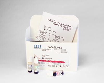 R and D Glu/HgB Dual Controls - GH00H - 1 Kit - MDL-HMQGH00H