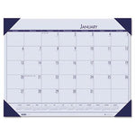 House Of Doolittle EcoTones Monthly Desk Pad Calendars 124640 1.0 Each-MDL-HOD124640