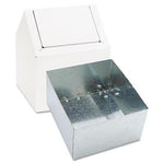 Hospeco Swing Top Floor Receptacles 2201 - 1.0 Each