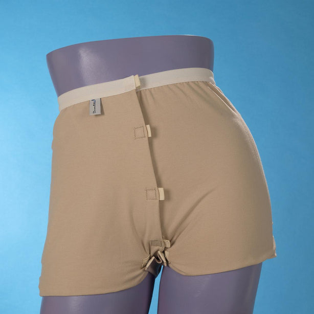 Hip Saver DermaBriefs Snap Model Briefs, Size XS - DBWS1300-XS - 1 Each