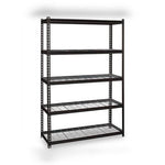 5-Shelf Wire Desk Storage Units - 22131 - 1 Each - MDL-HRDRIV22131