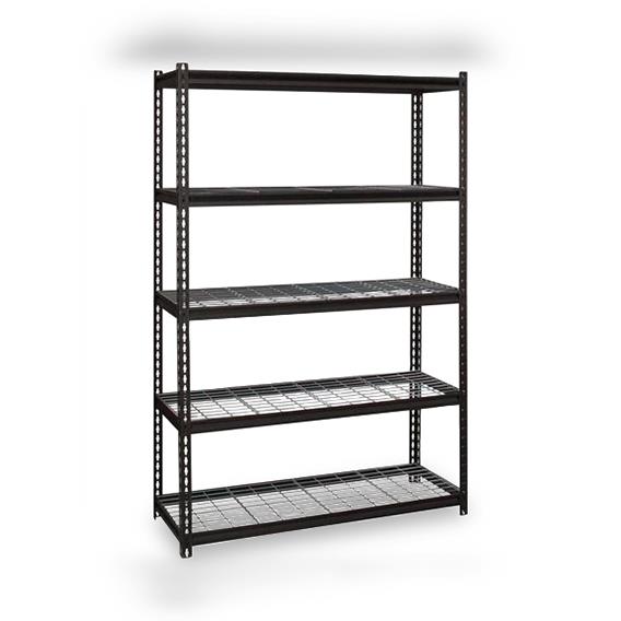 5-Shelf Wire Desk Storage Units - 22131 - 1 Each - MDL-HRDRIV22131