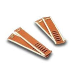 HUMANE RESTRAINT COMPANY, INC Traditional Nonlocking Leather Wrist Restraints WJL-201  - MDL-HRIWJL201