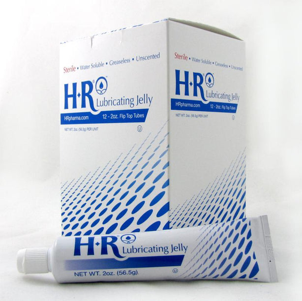 HR Lubricating Jelly, Sterile, 2 oz. Flip-Top Tube - 203 - 96 Each