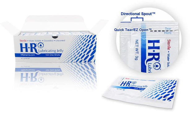 HR Lubricating Jellies - 207 - 864 Each - MDL-HRQ207