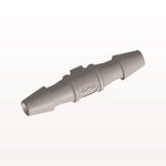 Straight Connector, Barbed, Natural, 100/Bag - Fits 1/16 inch ID Tubing (0.063 inch, 1.59 mm) - HS2
