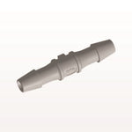 Straight Connector, Barbed, Natural, 100/Bag - Fits 3/32 inch ID Tubing (0.094 inch, 2.38 mm) - HS3