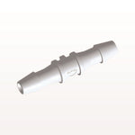 Straight Connector, Barbed, White, 100/Bag, - Fits 5/32 inch ID Tubing (0.156 inch, 3.97 mm) - HS530