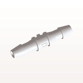 Straight Connector, Barbed, White, 100/Bag, - Fits 5/32 inch ID Tubing (0.156 inch, 3.97 mm) - HS530