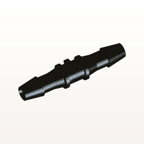 Straight Connector, Barbed, Black, 100/Bag - Fits 5/32 inch ID Tubing (0.156 inch, 3.97 mm) - HS531