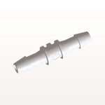 Straight Connector, Barbed, White, 100/Bag, - Fits 3/16 inch ID Tubing (0.188 inch, 4.76 mm) - HS630