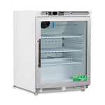 Horizon Scientific Premier ADA Built-In Under-Counter Refrigerator with Glass Door, 4.6 Cu. Ft., Left Hinge - ABT-HC-UCBI-0404G-ADA-LH - 1 Each