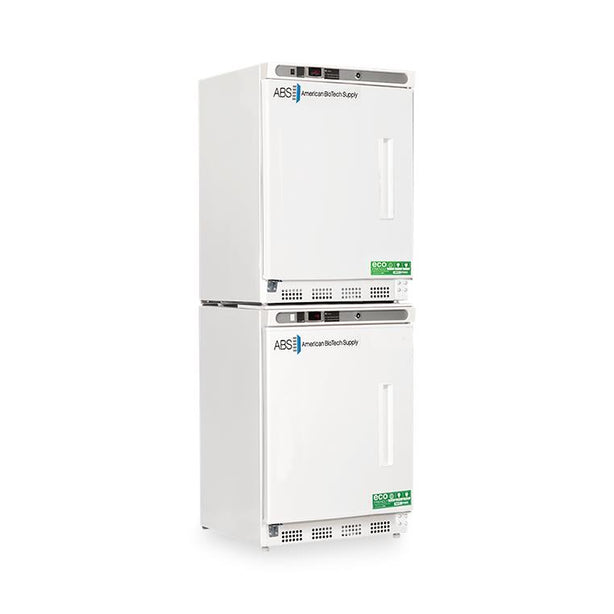 Horizon Scientific Solid-Door / Premier Refrigerator and Manual Defrost Freezer Combination, Solid Doors, 9 Cu. Ft., (4.6 Refrigerator, 4.2 Freezer), Left Hinged - ABT-HC-RFC9-LH - 1 Each