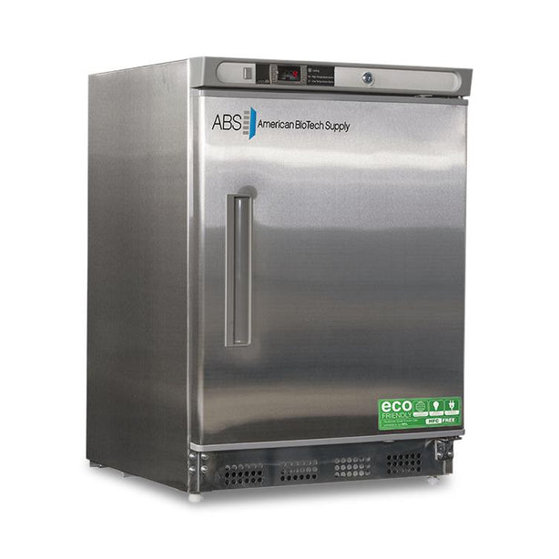 Horizon Scientific Premier Built-In Undercounter Refrigerator, Stainless Steel, 4.5 Cu. Ft. - ABT-HC-UCBI-0404SS - 1 Each