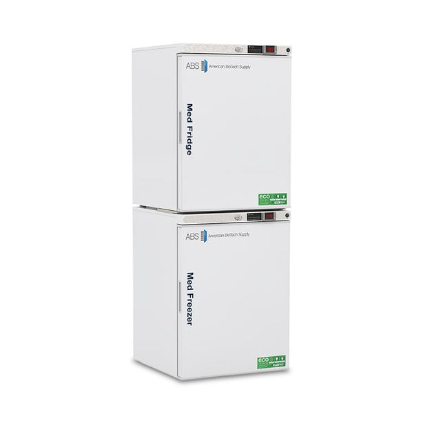 Horizon Scientific ABS Pharmacy Refrigerator and Freezer Combination Unit, 5.2 cu. ft. and 4 cu. ft., -20°C - PH-ABT-HC-RFC1020 - 1 Each