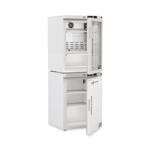 Horizon Scientific ABS Pharmacy Refrigerator and Freezer Combination Unit, 5.2 cu. ft. and 4 cu. ft., -20°C - PH-ABT-HC-RFC1020G - 1 Each
