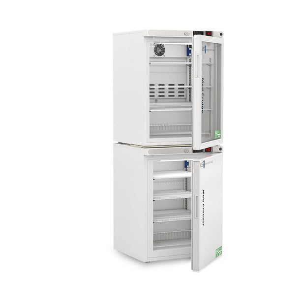 Horizon Scientific ABS Pharmacy Refrigerator and Freezer Combination Unit, 5.2 cu. ft. and 4 cu. ft., -40°C - PH-ABT-HC-RFC1040G - 1 Each