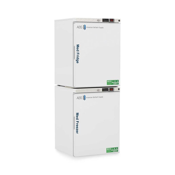 Horizon Scientific Premier Dual Temp Fridge and Freezer Combination Unit, Solid Door, -40° F, 5.2 Cu. Ft. Fridge, 4 Cu. Ft. Freezer - ABT-HC-RFC1040 - 1 Each
