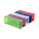 Heathrow Scientific Test Clinical 4-Way Tube Rack, Assorted, 5 per Pack - 120683 - 5 Each