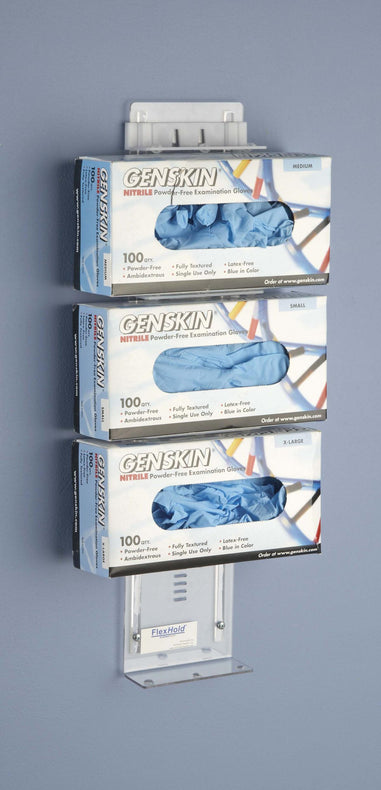 Heathrow Scientific LLC Adjustable Wall-Mounted Box Holder HS120107 - 1.0 Each - MDL-HSFHS120107