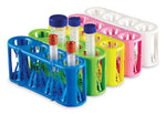 Heathrow Scientific Flexible Rack HS120185 Adapt-a-Rack Multitube Track, Yellow / Blue - MDL-HSFHS120185 - 2 Each