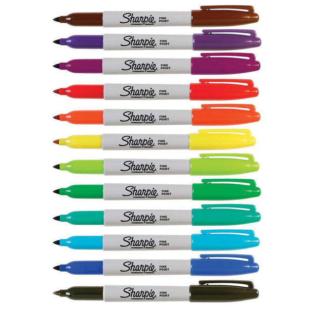 Sharpie Marker Pens - HS15092ZP - 12 Each - MDL-HSFHS15092ZP