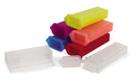 Heathrow Scientific 5-Place Plastic Slide Mailer, Polypropylene, Side Opening, Natural - HS15982 - 25 Each