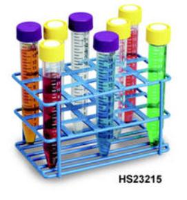 Heathrow Scientific LLC HDPE-Coated Wire Tube Racks - HSFHS23215