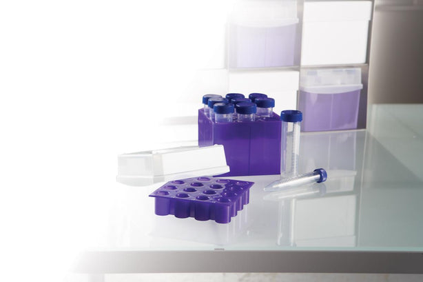 Heathrow Scientific LLC Transformable Cube Tube Rack HS23271A - 5.0 Each