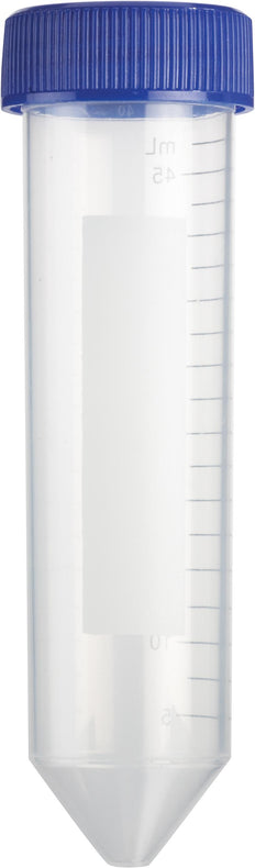 Heathrow Scientific HS4427B Conical Centrifuge Tube, 50mL, Sterile, Bulk Wrap - MDL-HSFHS4427B - 500 Each