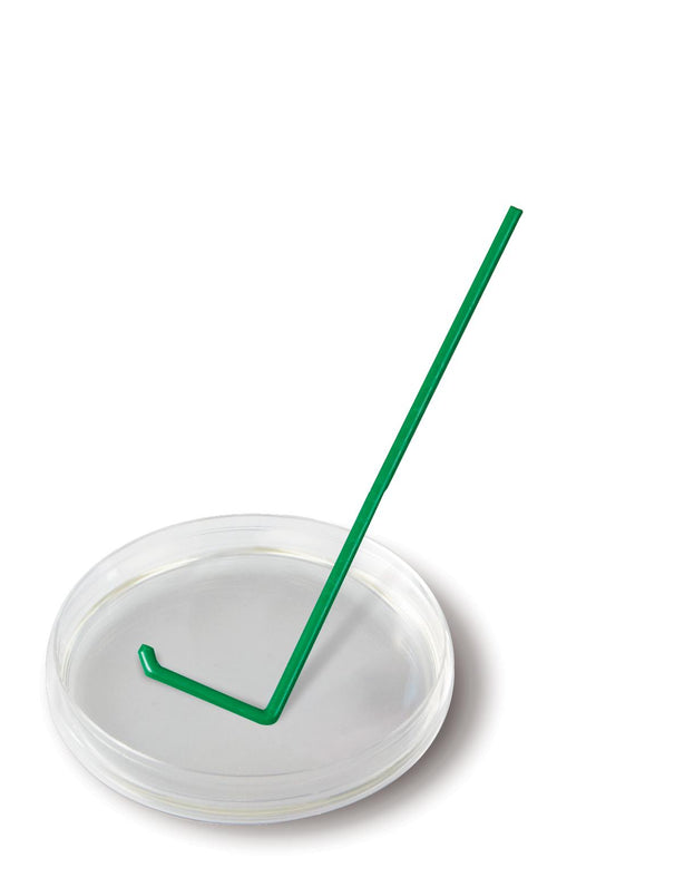 Heathrow Scientific LLC Disposable L-Shaped Cell Spreaders HS8171A - 500.0 Each