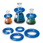 HEATHROW SCIENTIFIC (Vessel Stabilizers) Vinyl-Coated Lead Ring, O Shape, Fits 500 to 2000 mL, Blue - HS8882C - 1 Each