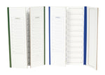 Heathrow Scientific / Folders HS9913 20-Place Cardboard Slide Tray, Blue Trim - MDL-HSFHS9913 - 72 Each