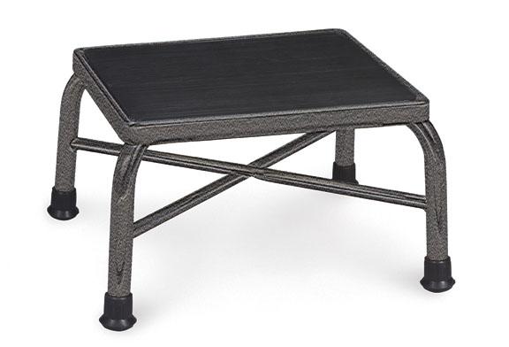 Hausmann Ind Chrome Plated Steel Bariatric Foot Stools - HSM2010