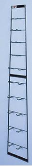 Hausmann Ind Economy Wall Dumbbell Racks - HSM5555
