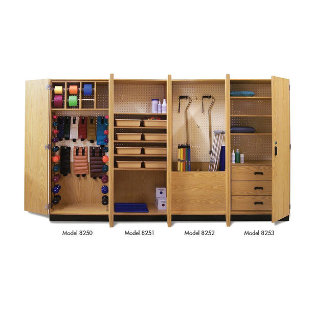 Hausmann Ind Thera-Wall Therapy Storage Cabinet - HSM8250100