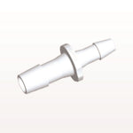 Straight Connector, Reducer, Barbed, White, 100/Bag - Fits 3/8 inch x 1/4 inch ID Tubing (0.375 inch x 0.25 inch, 9.53 mm x 6.35 mm) - HSR12830