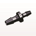 Straight Connector, Reducer, Barbed, Black, 100/Bag - Fits 1/8 inch x 3/32 inch ID Tubing (0.125 inch x 0.094 inch, 3.2 mm x 2.38 mm) - HSR4331