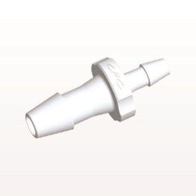 Straight Connector, Reducer, Barbed, White, 100/Bag - Fits 5/32 inch x 3/32 inch ID Tubing (0.156 inch x 0.094 inch, 3.97 mm x 2.38 mm) - HSR5330