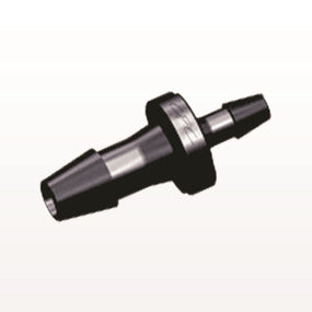 Straight Connector, Reducer, Barbed, Black, 100/Bag - Fits 5/32 inch x 3/32 inch ID Tubing (0.156 inch x 0.094 inch, 3.97 mm x 2.38 mm) - HSR5331
