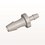 Straight Connector, Reducer, Barbed, Natural, 100/Bag - Fits 5/32 inch ID Tubing x 3/32 inch ID Tubing (0.156 inch x 0.094 inch, 3.97 mm x 2.38 mm) - HSR53