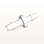 Straight Connector, Reducer, Barbed, White, 100/Bag - Fits 5/32 inch x 1/8 inch ID Tubing (0.156 inch x 0.125 inch, 3.97 mm x 3.18 mm) - HSR5430