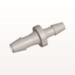 Straight Connector, Reducer, Barbed, Natural, 100/Bag - Fits 5/32 inch x 1/8 inch ID Tubing (0.156 inch x 0.125 inch, 3.97 mm x 3.18 mm) - HSR54