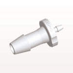 Straight Connector, Reducer, Barbed, White, 100/Bag - Fits 3/16 inch x 1/16 inch ID Tubing (0.187 inch x 0.063 inch, 4.76 mm x 1.59 mm) - HSR6230
